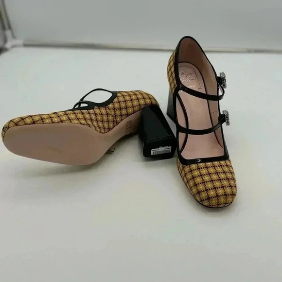 Brand New  ROGER VIVIER
Tweed Très Vivier Mini Babies Pumps Size 39.5 - Picture 9 of 17